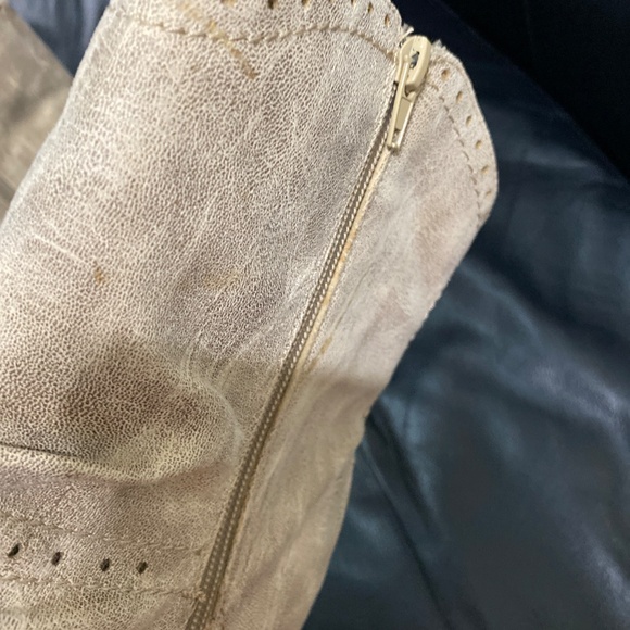 Very G don boots womens ankle boots zip up side heeled pointed toe boots 8.5 - Picture 9 of 12